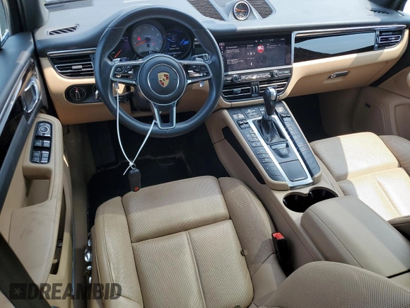 2020 Porsche Macan S with VIN WP1AB2A5XLLB31152, listed as a Copart auction lot 58480085 with 55,928 mi miles and Salvage title. Bid and sale history available at DreamBid. Image 8.