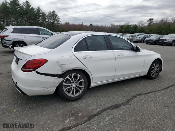 2016 Mercedes-Benz C-Class C 300 Luxury with VIN 55SWF4KB4GU123891, listed as a Copart auction lot 52873415 with 100,339 mi miles and Salvage Title. Bid and sale history available at carsss.com. Image 3.
