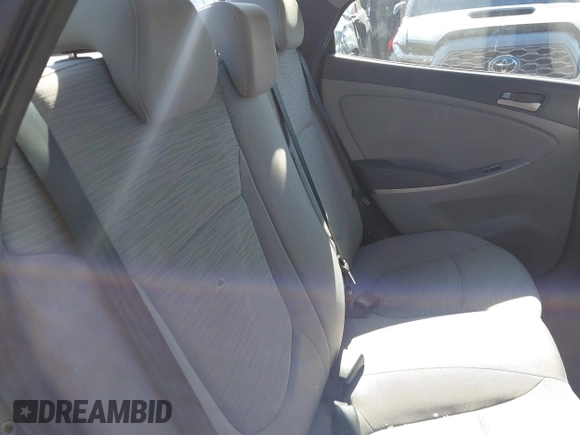 2017 Hyundai Accent SE with VIN KMHCT4AE7HU288914, listed as a IAAI auction lot 41571042 with Not Provided miles and . Bid and sale history available at carsss.com. Image 8.