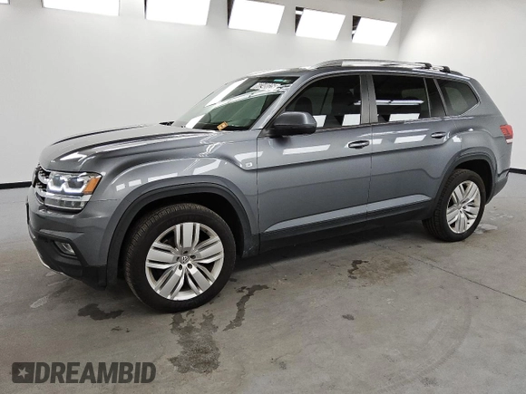 2019 Volkswagen Atlas SE with VIN 1V2UR2CAXKC506569, listed as a Copart auction lot 60248025 with 83,689 mi miles and Clean title. Bid and sale history available at DreamBid. Image 1.