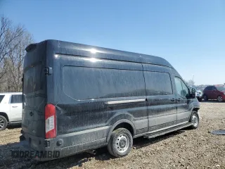 2020 Ford Transit Cargo with VIN 1FTBW3X82LKB40192, listed as a Copart auction lot 57694465 with 48,601 mi miles and Salvage title. Bid and sale history available at DreamBid. Image 3.