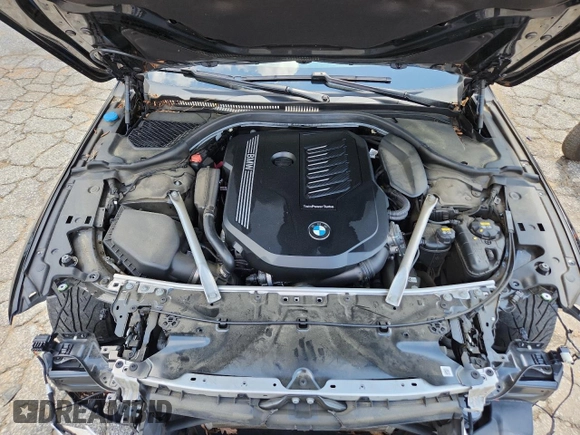 2020 BMW 8 Series 840i with VIN WBAGV2C02LCE04556, listed as a Copart auction lot 61073745 with 60,651 mi miles and Salvage title. Bid and sale history available at DreamBid. Image 11.