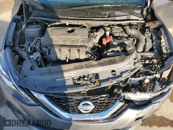 2019 Nissan Sentra S with VIN 3N1AB7APXKY260422, listed as a Copart auction lot 48356345 with 93,039 mi miles and Salvage Title. Bid and sale history available at carsss.com. Image 11.