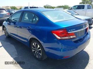 2015 Honda Civic EX with VIN 2HGFB2F81FH550665, listed as a IAAI auction lot 42017363 with 180,098 mi miles and . Bid and sale history available at carsss.com. Image 3.