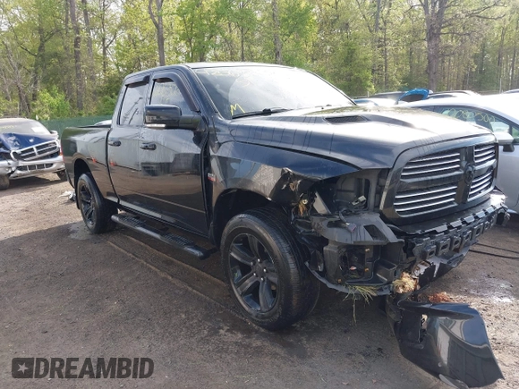 2016 Ram 1500 Sport with VIN 1C6RR7HT7GS219614, listed as a IAAI auction lot 42063060 with 85,416 mi miles and . Bid and sale history available at DreamBid. Image 1.