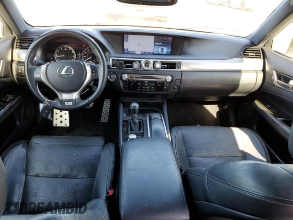 2013 Lexus GS 350 z VIN JTHBE1BL1D5025178, wystawiony jako Copart lot #55988285 z przebiegiem 103 542 mil mil oraz Szkoda całkowita • Salvage title. Historia ofert i sprzedaży dostępna na DreamBid. Obrazek 8.