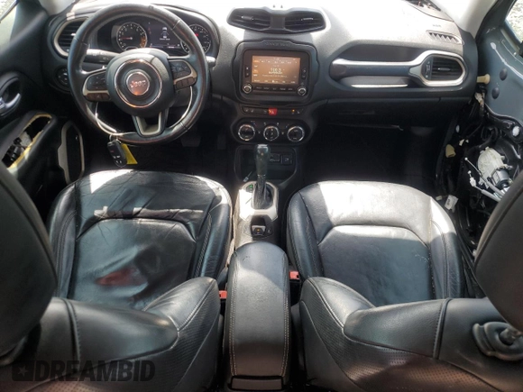 2017 Jeep Renegade Limited with VIN ZACCJADB1HPE48460, listed as a Copart auction lot 60646285 with 134,327 mi miles and Salvage title. Bid and sale history available at DreamBid. Image 8.