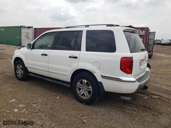 2003 Honda Pilot EX with VIN 2HKYF18763H602644, listed as a Copart auction lot 64075194 with 231,235 mi miles and Salvage Title. Bid and sale history available at carsss.com. Image 2.