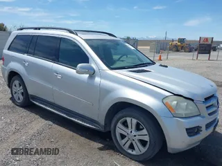 2007 Mercedes-Benz GL-Class with VIN 4JGBF71E37A257096, listed as a IAAI auction lot 42069264 with 122,244 mi miles. Bid and sale history available at carsss.com. Image 1.