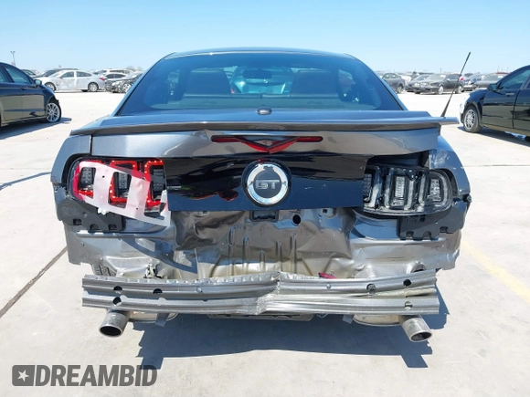 2013 Ford Mustang GT with VIN 1ZVBP8CF2D5274776, listed as a IAAI auction lot 41759198 with 9,634 mi miles. Bid and sale history available at carsss.com. Image 16.