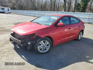 2020 Hyundai Elantra SEL z VIN 5NPD84LF7LH621714, wystawiony jako Copart lot #48737555 z przebiegiem 56 076 mil mil oraz Szkoda całkowita • Salvage title. Historia ofert i sprzedaży dostępna na DreamBid. Obrazek 1.