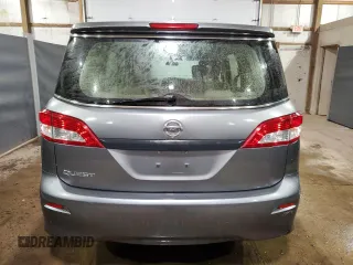 2015 Nissan Quest S with VIN JN8AE2KPXF9133059, listed as a Copart auction lot 69714254 with 145,858 mi miles and Clean Title. Bid and sale history available at carsss.com. Image 6.
