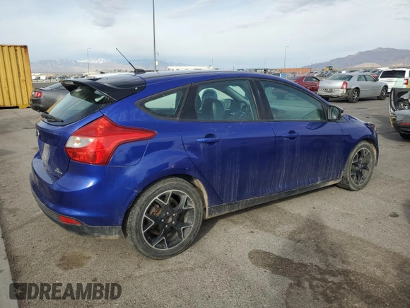 2013 Ford Focus SE with VIN 1FADP3K27DL116805, listed as a Copart auction lot 47143705 with 283,413 mi miles and Salvage Title. Bid and sale history available at carsss.com. Image 3.