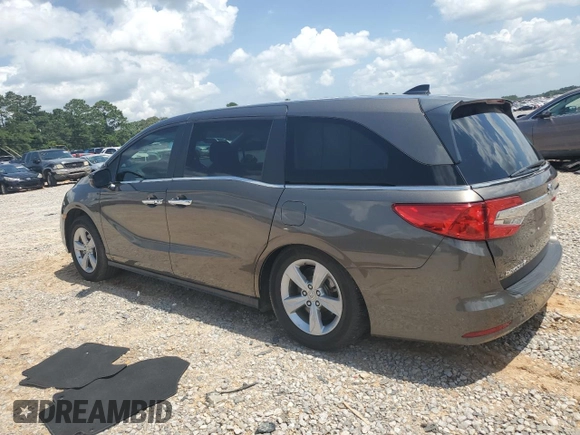 2019 Honda Odyssey EX z VIN 5FNRL6H56KB027113, wystawiony jako Copart lot #64386375 z przebiegiem 101 346 mil mil oraz Nie do naprawy • Non repairable. Historia ofert i sprzedaży dostępna na DreamBid. Obrazek 2.