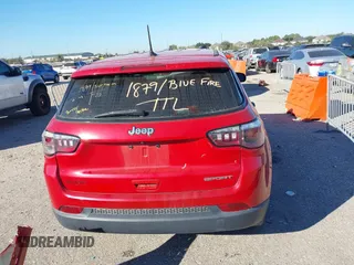 2020 Jeep Compass Sport с VIN 3C4NJCAB2LT121124, выставлен на аукционе IAAI как лот 40804581 с пробегом 133 472 миль миль и . История ставок и продаж доступна на DreamBid. Изображение 17.