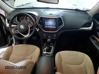 2017 Jeep Cherokee Latitude with VIN 1C4PJMCS7HW555326, listed as a Copart auction lot 87687345 with 89,717 mi miles and Salvage title. Bid and sale history available at DreamBid. Image 10.