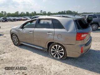 2015 Kia Sorento SX with VIN 5XYKW4A79FG570222, listed as a Copart auction lot 58777605 with 185,242 mi miles and Non repairable. Bid and sale history available at DreamBid. Image 2.