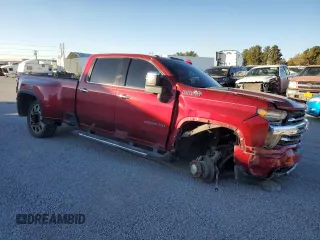2020 Chevrolet Silverado 3500HD High Country z VIN 1GC4YVEY8LF298403, wystawiony jako Copart lot #55277085 z przebiegiem 103 960 mil mil oraz Szkody całkowita. Historia ofert i sprzedaży dostępna na DreamBid. Obrazek 4.