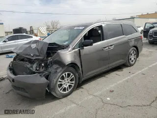 2011 Honda Odyssey EX with VIN 5FNRL5H44BB028987, listed as a Copart auction lot 50968775 with 0 mi miles and Salvage Title. Bid and sale history available at carsss.com. Image 1.