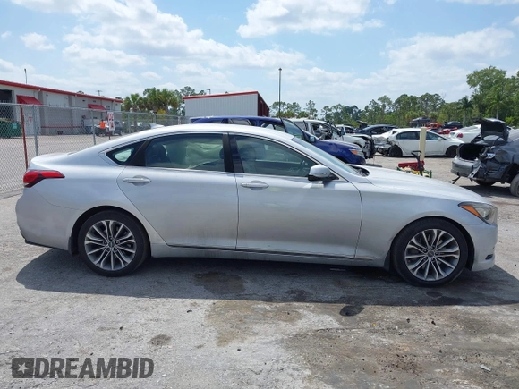 2017 Genesis G80 3.8L z VIN KMHGN4JE5HU194946, wystawiony jako IAAI lot #42108731 z przebiegiem 155 495 mil mil oraz . Historia ofert i sprzedaży dostępna na DreamBid. Obrazek 14.
