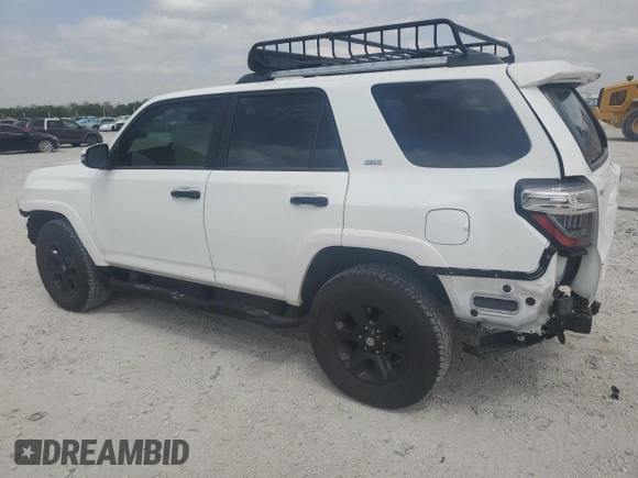 2023 Toyota 4Runner SR5 Premium with VIN JTENU5JR0P6153775, listed as a Copart auction lot 53680035 with 22,662 mi miles and Salvage title. Bid and sale history available at DreamBid. Image 2.