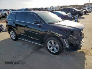 2018 Toyota Highlander Limited with VIN 5TDYZRFH0JS277515, listed as a Copart auction lot 46104095 with 116,848 mi miles and Clean title. Bid and sale history available at DreamBid. Image 4.