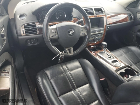 2007 Jaguar XK with VIN SAJWA44B875B18955, listed as a Copart auction lot 53782525 with 0 mi miles and Salvage Title. Bid and sale history available at carsss.com. Image 8.