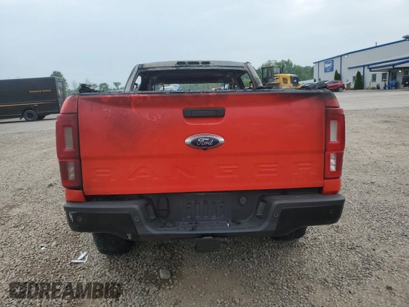 2022 Ford Ranger XL with VIN 1FTER4FH4NLD00839, listed as a Copart auction lot 60649365 with Not provided miles and Salvage title. Bid and sale history available at DreamBid. Image 6.