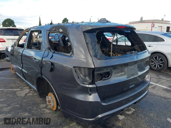 2018 Dodge Durango GT with VIN 1C4RDJDG1JC219395, listed as a IAAI auction lot 38374380 with Not provided miles and . Bid and sale history available at DreamBid. Image 3.