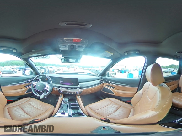2023 Kia Telluride EX X-Line with VIN 5XYP3DGC2PG329428, listed as a Copart auction lot 54349935 with 36,323 mi miles and Salvage title. Bid and sale history available at DreamBid. Image 16.