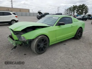 2014 Ford Mustang V6 with VIN 1ZVBP8AM5E5267551, listed as a Copart auction lot 56055935 with 153,842 mi miles and Salvage title. Bid and sale history available at DreamBid. Image 1.
