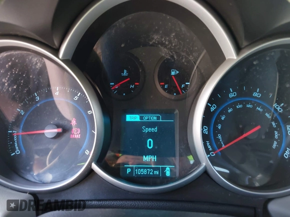 2014 Chevrolet Cruze LS z VIN 1G1PA5SH6E7448472, wystawiony jako IAAI lot #42428958 z przebiegiem 105 872 mil mil oraz . Historia ofert i sprzedaży dostępna na DreamBid. Obrazek 7.