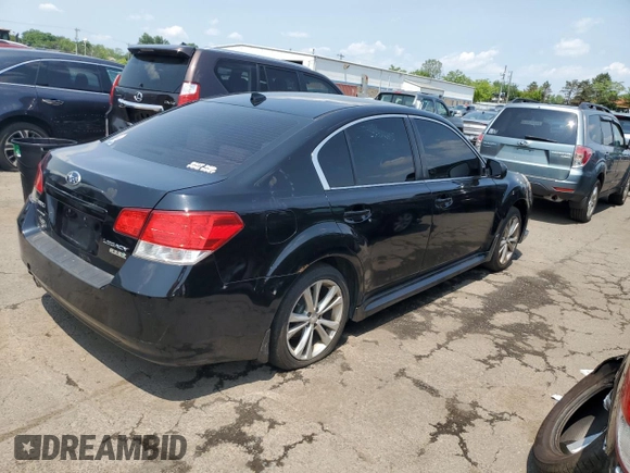 2014 Subaru Legacy Premium with VIN 4S3BMBC6XE3005124, listed as a Copart auction lot 58990305 with 164,752 mi miles and Salvage title. Bid and sale history available at DreamBid. Image 3.