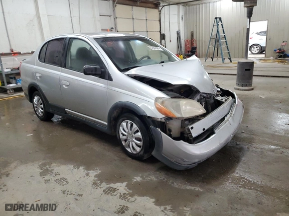 2001 Toyota ECHO with VIN JTDBT123110105869, listed as a Copart auction lot 79242824 with 194,146 mi miles and Salvage Title. Bid and sale history available at carsss.com. Image 4.