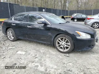 2011 Nissan Maxima 3.5 SV with VIN 1N4AA5APXBC802265, listed as a Copart auction lot 51761185 with 126,536 mi miles and Salvage Title. Bid and sale history available at carsss.com. Image 4.