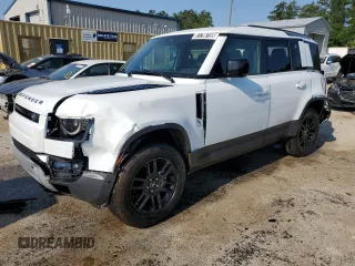 2025 Land Rover Defender S с VIN SALEJ7EX8S2383610, выставлен на аукционе Copart как лот 61796155 с пробегом 12 666 миль миль и Списание • Salvage title. История ставок и продаж доступна на DreamBid. Изображение 1.