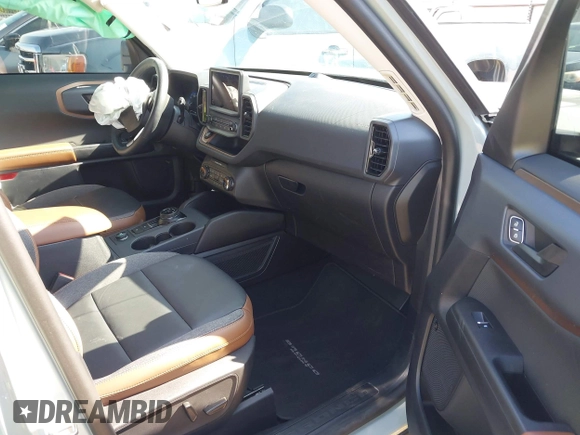 2023 Ford Bronco Sport Outer Banks with VIN 3FMCR9C6XPRD60485, listed as a IAAI auction lot 42007056 with 6,194 mi miles and . Bid and sale history available at DreamBid. Image 5.