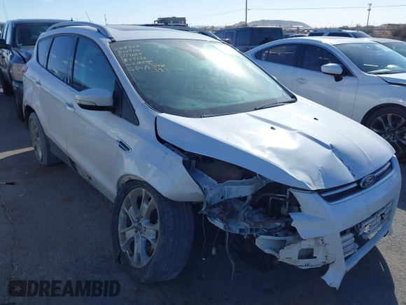 2016 Ford Escape Titanium with VIN 1FMCU0J96GUB36680, listed as a IAAI auction lot 41446705 with 137,926 mi miles. Bid and sale history available at carsss.com. Image 6.