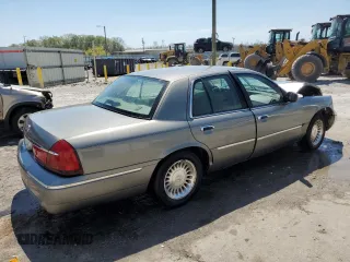 2001 Mercury Grand Marquis LS with VIN 2MEFM75W31X612800, listed as a Copart auction lot 50886005 with 58,400 mi miles and Salvage Title. Bid and sale history available at DreamBid. Image 3.
