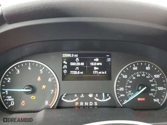 2018 Ford EcoSport SES with VIN MAJ6P1CL3JC208378, listed as a Copart auction lot 48932745 with 22,095 mi miles and Salvage Title. Bid and sale history available at carsss.com. Image 9.
