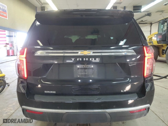2023 Chevrolet Tahoe LT with VIN 1GNSKNKTXPR357772, listed as a Copart auction lot 46880395 with 51,428 mi miles and Salvage Title. Bid and sale history available at carsss.com. Image 6.