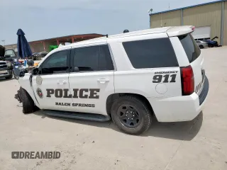 2020 Chevrolet Tahoe Commercial with VIN 1GNLCDEC0LR115610, listed as a Copart auction lot 56468665 with Not provided miles and Salvage title. Bid and sale history available at DreamBid. Image 2.