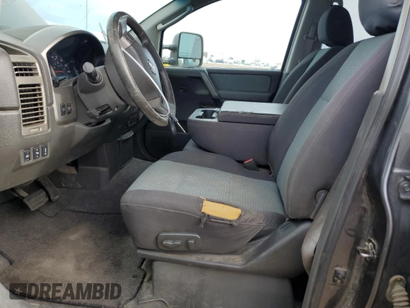 2005 Nissan Titan LE with VIN 1N6AA07B25N561106, listed as a Copart auction lot 50073555 with 264,512 mi miles and Clean Title. Bid and sale history available at carsss.com. Image 7.