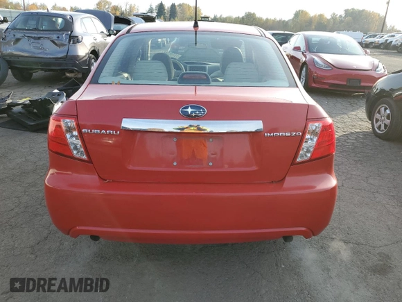 2008 Subaru Impreza Sedan (Natl) i with VIN JF1GE61638H508875, listed as a Copart auction lot 79740744 with 103,255 mi miles and Salvage Title. Bid and sale history available at carsss.com. Image 6.