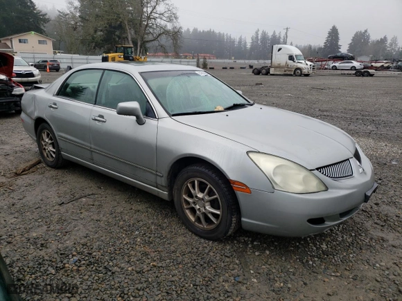 2004 Mitsubishi Diamante LS with VIN 6MMAP67P34T003796, listed as a Copart auction lot 81683284 with 127,882 mi miles and Salvage Title. Bid and sale history available at carsss.com. Image 4.
