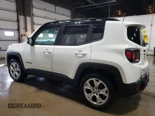 2020 Jeep Renegade Limited with VIN ZACNJBD1XLPK85917, listed as a Copart auction lot 47934555 with 61,049 mi miles and Salvage title. Bid and sale history available at DreamBid. Image 2.