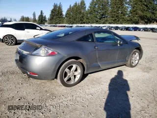 2006 Mitsubishi Eclipse GS z VIN 4A3AK24F46E026361, wystawiony jako Copart lot #47308475 z przebiegiem 168 671 mil mil oraz Szkoda całkowita • Salvage title. Historia ofert i sprzedaży dostępna na DreamBid. Obrazek 3.