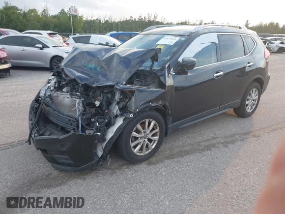 2019 Nissan Rogue SV with VIN 5N1AT2MT5KC767156, listed as a IAAI auction lot 41673909 with Not Provided miles and . Bid and sale history available at DreamBid. Image 2.