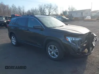 2019 GMC Terrain SLE with VIN 3GKALTEV6KL224031, listed as a IAAI auction lot 41898485 with 47,206 mi miles and . Bid and sale history available at DreamBid. Image 1.