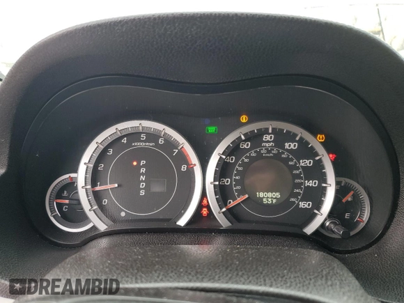 2010 Acura TSX with VIN JH4CU2F68AC006801, listed as a Copart auction lot 50909625 with 180,805 mi miles and Salvage Title. Bid and sale history available at carsss.com. Image 9.